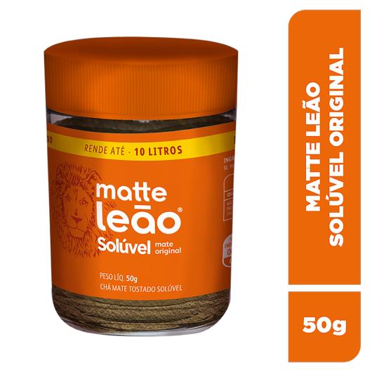 Chá Mate Tostado Original Matte Leão Pote 50g - Imagem em destaque