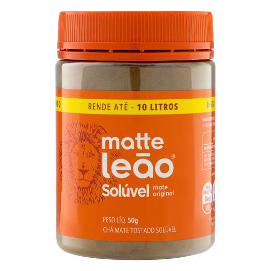 Chá Mate Tostado Original Matte Leão Pote 50g - Imagem em destaque