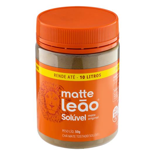 Chá Mate Tostado Original Matte Leão Pote 50g - Imagem em destaque