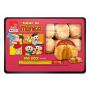 Pão doce Santa Massa com recheio de doce de leite 300g