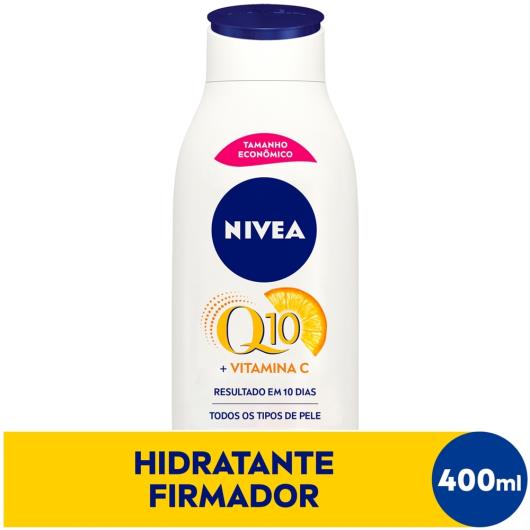 Hidratante Desodorante NIVEA Firmador Q10 + Vitamina C Todos os Tipos de Pele 400ml - Imagem em destaque