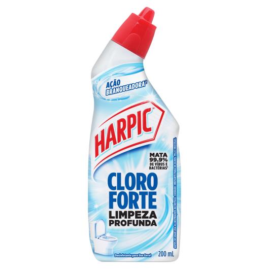 Desinfetante Limpeza Profunda Harpic Cloro Forte Squeeze 200ml - Imagem em destaque