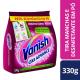 Tira Manchas em Pó Vanish Oxi Advance 330g Refil Econômico para roupas coloridas - Imagem 7891035001383.jpg em miniatúra