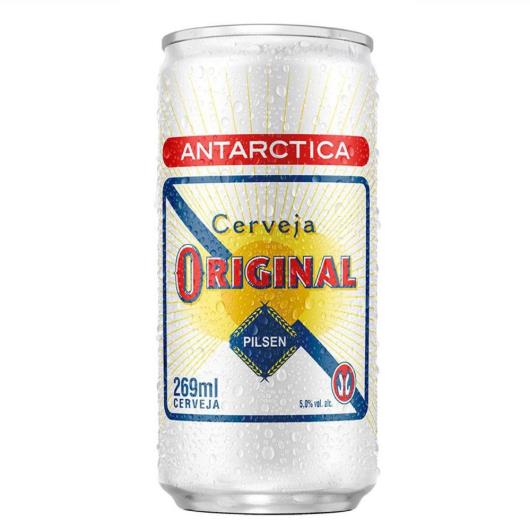 Cerveja Antarctica Original lata 269ml - Imagem em destaque