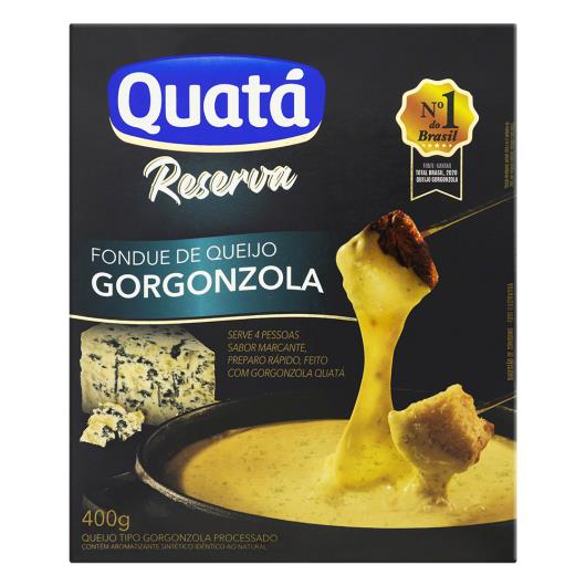 Fondue de Queijo Gorgonzola Quatá Reserva Caixa 400g - Imagem em destaque