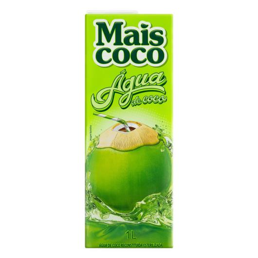 Água de Coco Esterilizada Mais Coco Caixa 1l - Imagem em destaque