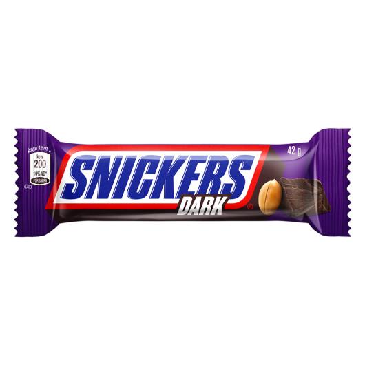 Chocolate Dark Snickers Pacote 42g - Imagem em destaque