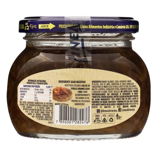 Geleia Cebola Caramelizada Zero Açúcar Linea Vidro 230g - Imagem em destaque