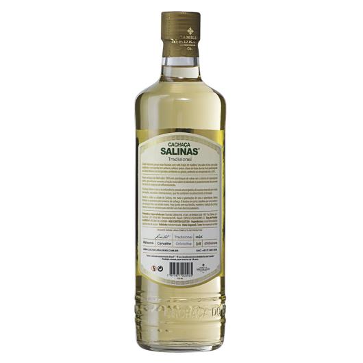 Cachaça Tradicional Salinas Garrafa 700ml - Imagem em destaque