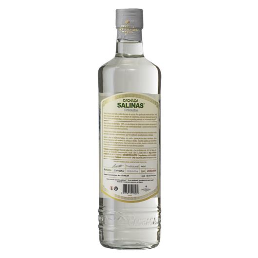 Cachaça Cristalina Salinas Garrafa 700ml - Imagem em destaque