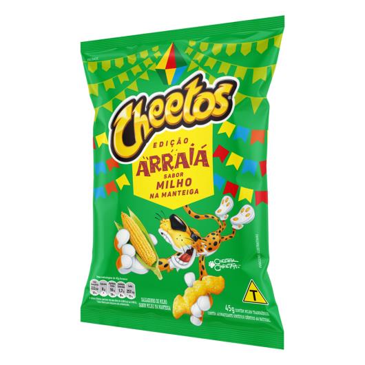 Salgadinho de Milho na Manteiga Cheetos Pacote 45g Edição Especial Arraiá - Imagem em destaque