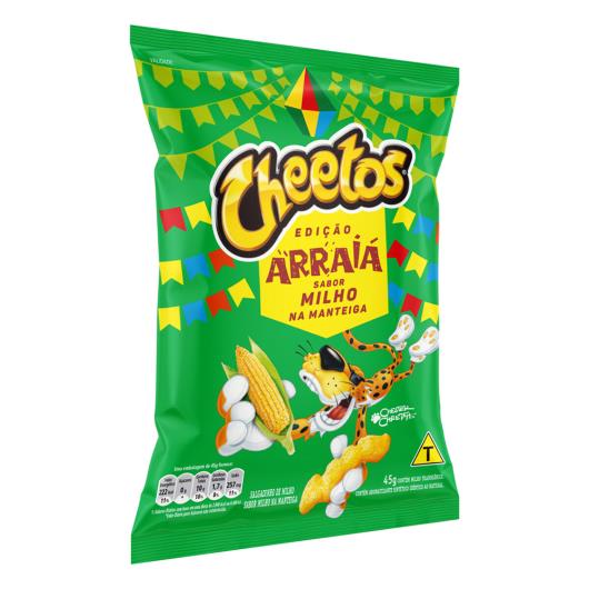 Salgadinho de Milho na Manteiga Cheetos Pacote 45g Edição Especial Arraiá - Imagem em destaque
