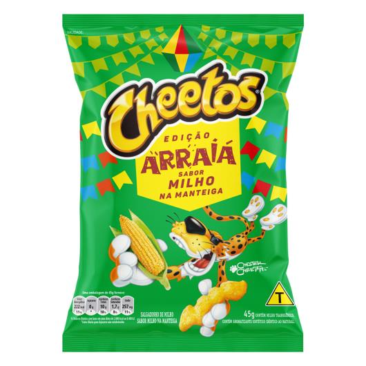Salgadinho de Milho na Manteiga Cheetos Pacote 45g Edição Especial Arraiá - Imagem em destaque