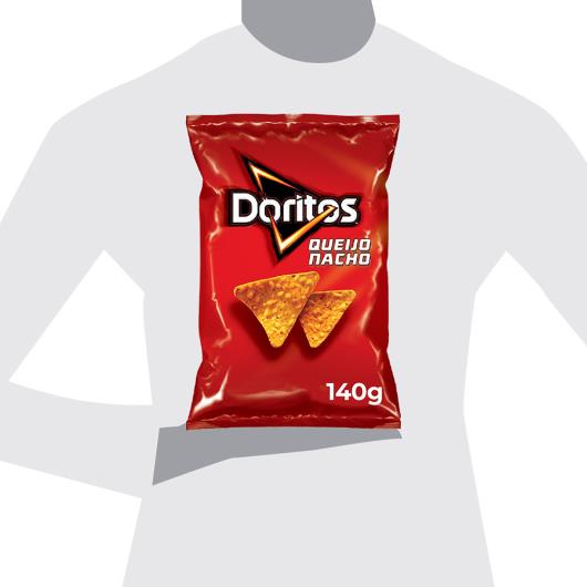 Salgadinho de Milho Queijo Nacho Doritos Pacote 140g - Imagem em destaque