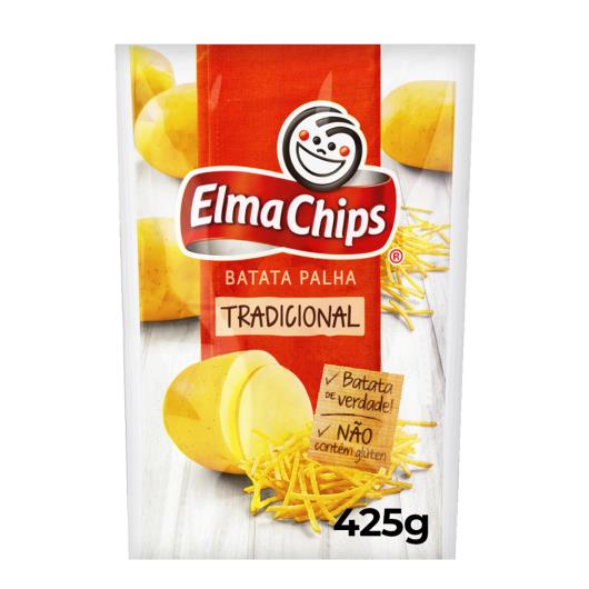 Batata Palha Tradicional Elma Chips Pacote 425g Embalagem Econômica - Imagem em destaque