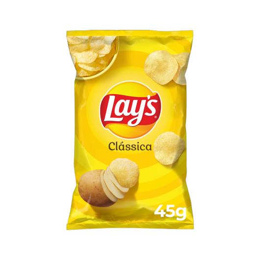 Batata Frita Lisa Clássica Lay's Pacote 45g - Imagem em destaque