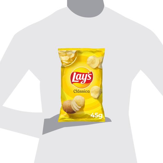 Batata Frita Lisa Clássica Lay's Pacote 45g - Imagem em destaque