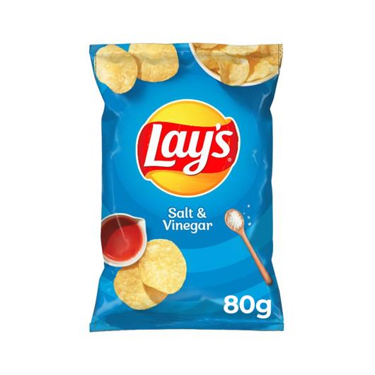 Batata Frita Lisa Salt e Vinegar Lay's Pacote 80g - Imagem em destaque