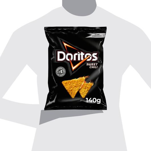 Salgadinho de Milho Sweet Chili Doritos Pacote 140g - Imagem em destaque