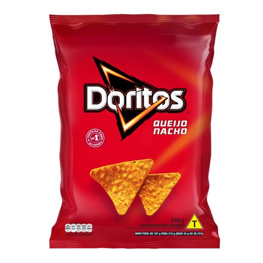 Salgadinho de Milho Queijo Nacho Doritos Pacote 210g - Imagem em destaque