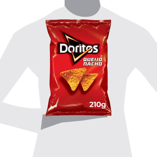 Salgadinho de Milho Queijo Nacho Doritos Pacote 210g - Imagem em destaque