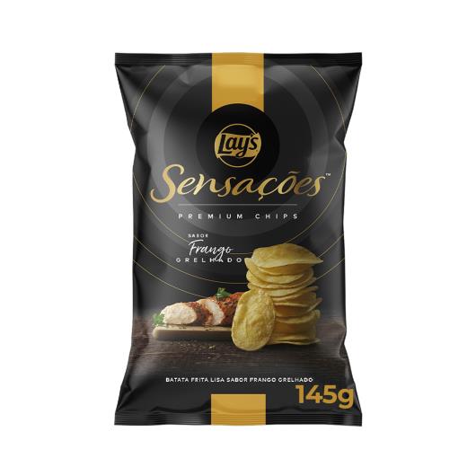 Batata Frita Lisa Frango Grelhado Lay's Sensações Premium Pacote 145g - Imagem em destaque