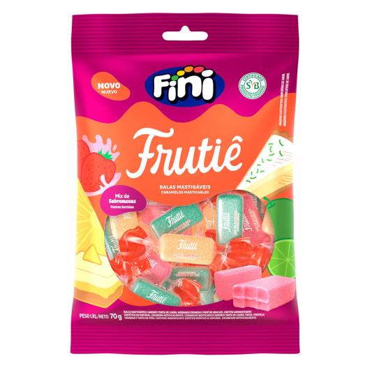 Bala Fini Frutiê Mix de Sobremesa 70g - Imagem em destaque