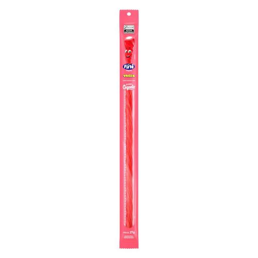Regaliz Fini Tubes Super Gigante Morango 27g - Imagem em destaque