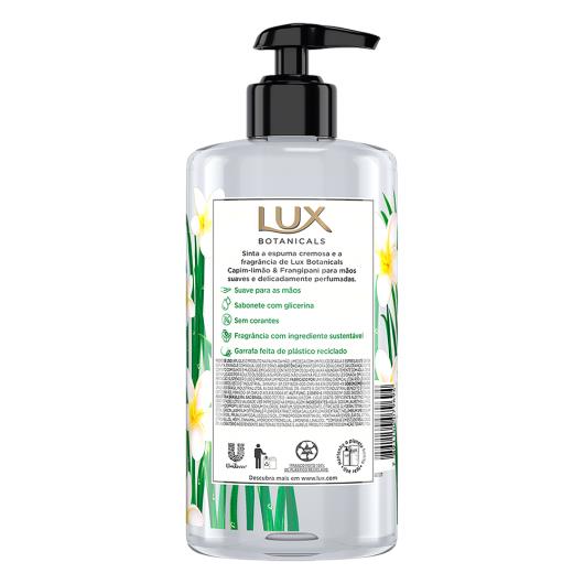 Sabonete Líquido para as Mãos Capim-Limão & Frangipani Lux Botanicals Frasco 500ml - Imagem em destaque