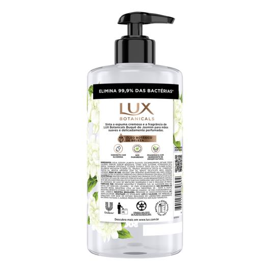 Sabonete Líquido para as Mãos Buquê de Jasmim Lux Botanicals Frasco 500ml Pump - Imagem em destaque