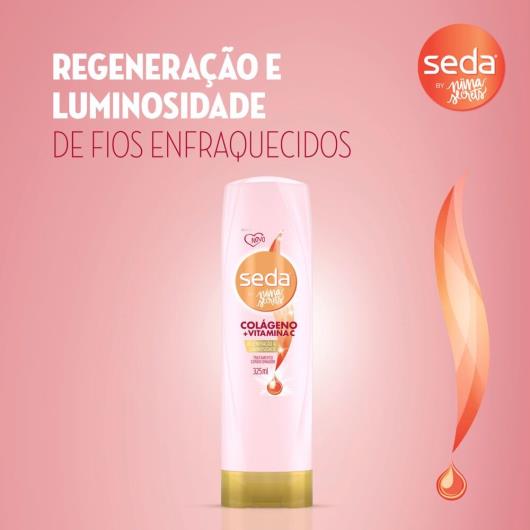 Condicionador Seda Colágeno e Vitamina C by Niina Secrets Frasco 325ml - Imagem em destaque