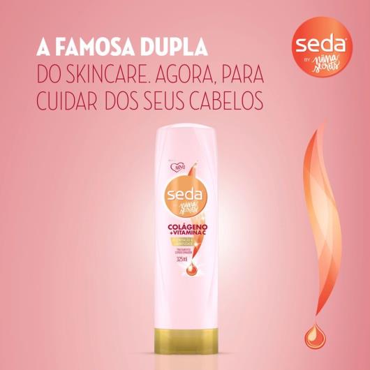 Condicionador Seda Colágeno e Vitamina C by Niina Secrets Frasco 325ml - Imagem em destaque