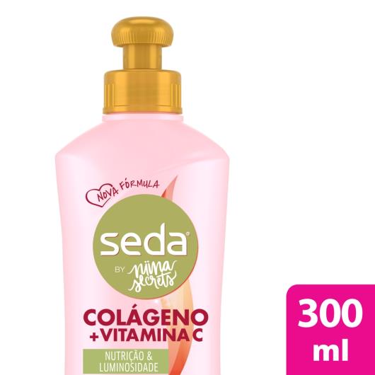 Creme para Pentear Seda Colágeno e Vitamina C by Niina Secrets Frasco 300ml - Imagem em destaque
