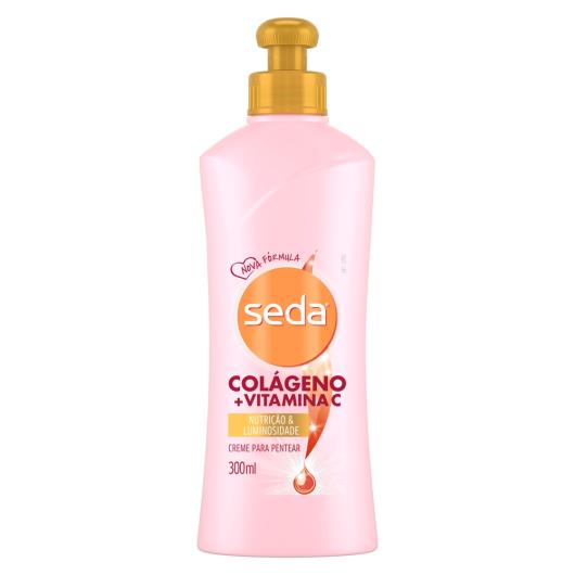 Creme para Pentear Seda Colágeno e Vitamina C by Niina Secrets Frasco 300ml - Imagem em destaque