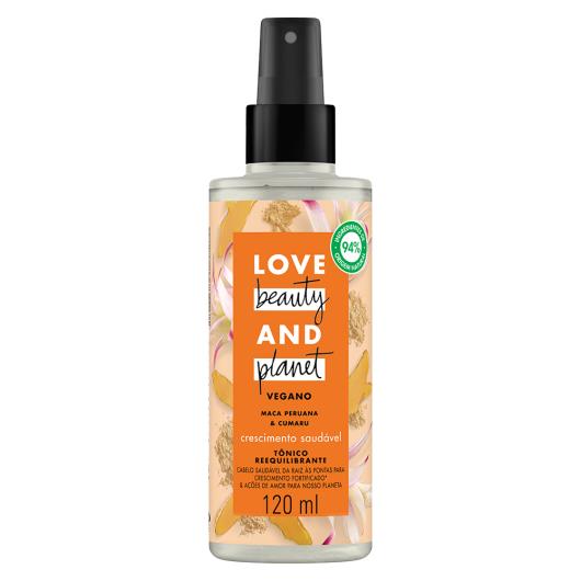 Tônico Reequilibrante Love Beauty & Planet Crescimento Saudável Frasco 120ml - Imagem em destaque