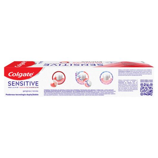 Creme Dental Colgate Sensitive Pro-Alívio Imediato Gengivas Caixa 90g - Imagem em destaque