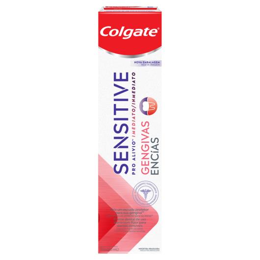 Creme Dental Colgate Sensitive Pro-Alívio Imediato Gengivas Caixa 90g - Imagem em destaque