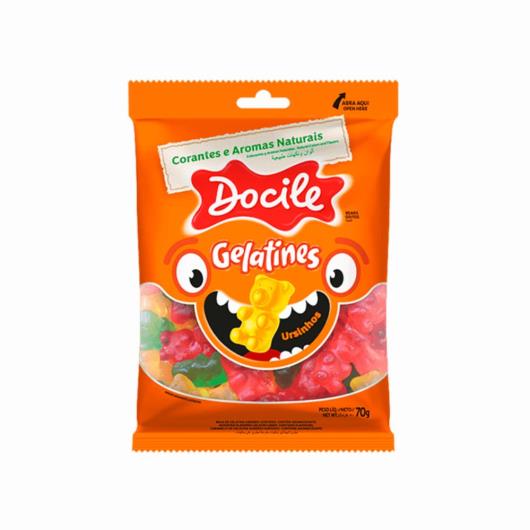 Bala de gelatina ursinhos Docile 70g - Imagem em destaque
