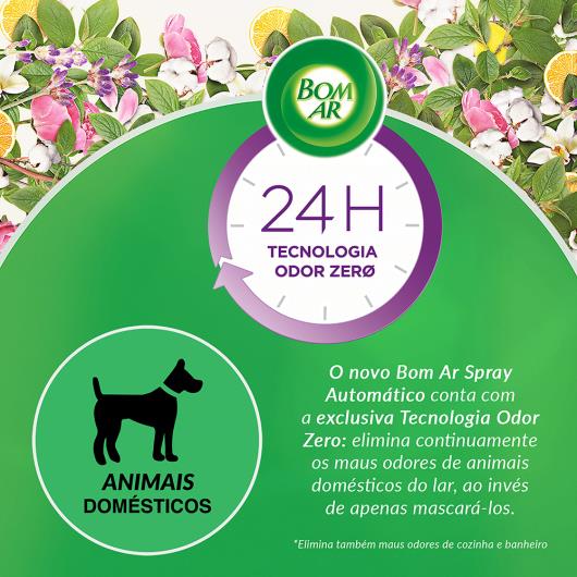 Neutralizador de Odores Bom Ar Cheirinho de Talco Freshmatic Frasco 250ml Refil - Imagem em destaque