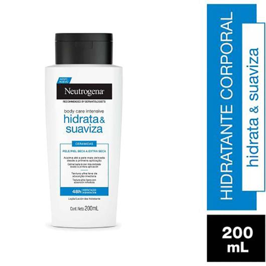 Hidratante Corporal Neutrogena Body Care Intensive Hidrata Suaviza 200ml - Imagem em destaque