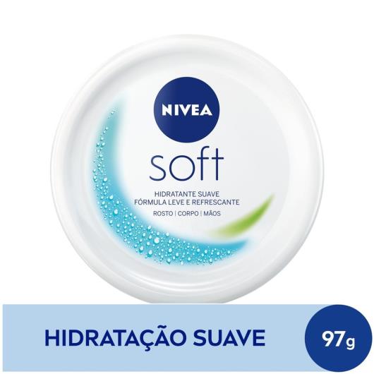NIVEA Creme Hidratante Soft 97g - Imagem em destaque
