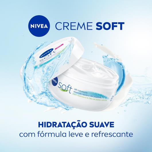 NIVEA Creme Hidratante Soft 97g - Imagem em destaque