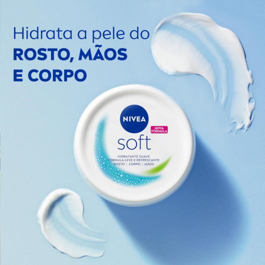 NIVEA Creme Hidratante Soft 97g - Imagem em destaque