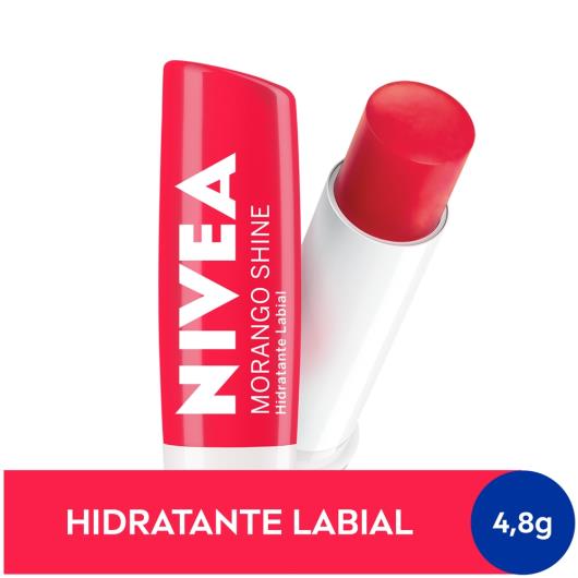 Protetor Labial Morango Shine Nivea Blister 4,8g - Imagem em destaque