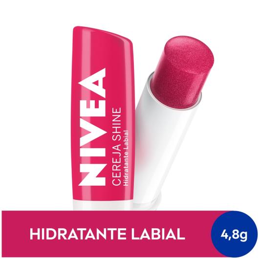 NIVEA Hidratante Labial Cereja Shine 4,8 g - Imagem em destaque