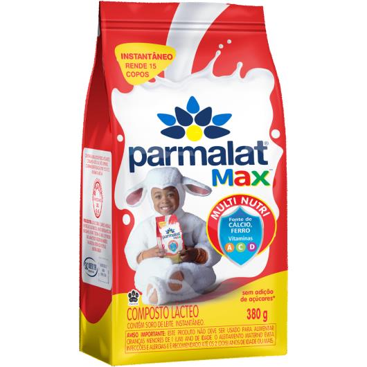 Composto Lácteo Parmalat Max Pacote 380g - Imagem em destaque