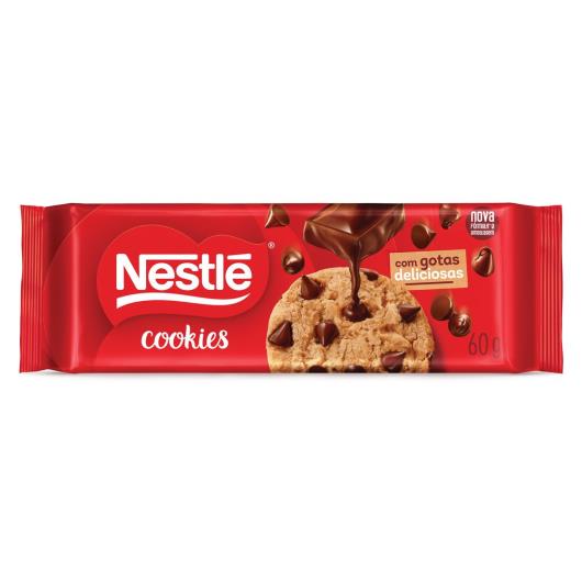 Cookie Nestlé CLASSIC Baunilha com Gotas de Chocolate 60g - Imagem em destaque