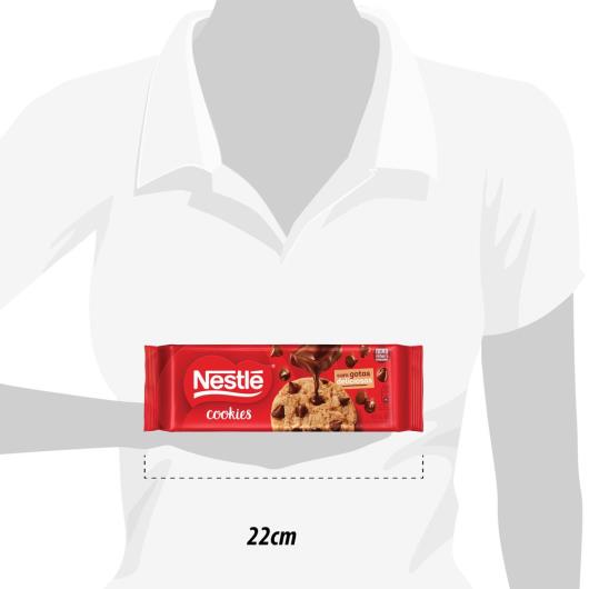 Cookie Nestlé CLASSIC Baunilha com Gotas de Chocolate 60g - Imagem em destaque