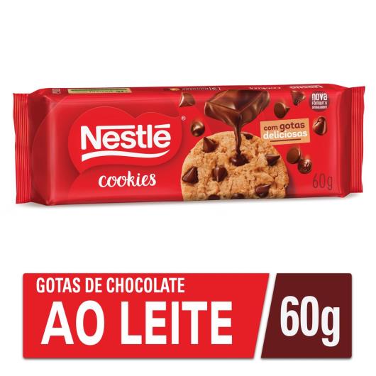 Cookie Nestlé CLASSIC Baunilha com Gotas de Chocolate 60g - Imagem em destaque