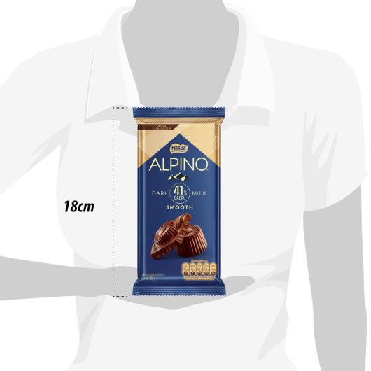 Chocolate ALPINO 41% Dark Milk 85g - Imagem em destaque